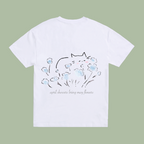 Cat Flowerbed T-shirt