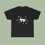 Flowery Cat T-shirt