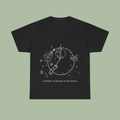 Origami Crane and Lantern T-shirt (print on front)