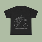 Origami Crane and Lantern T-shirt (print on front)