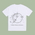 Origami Crane and Lantern T-shirt (print on back)