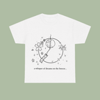 Origami Crane and Lantern T-shirt (print on front)