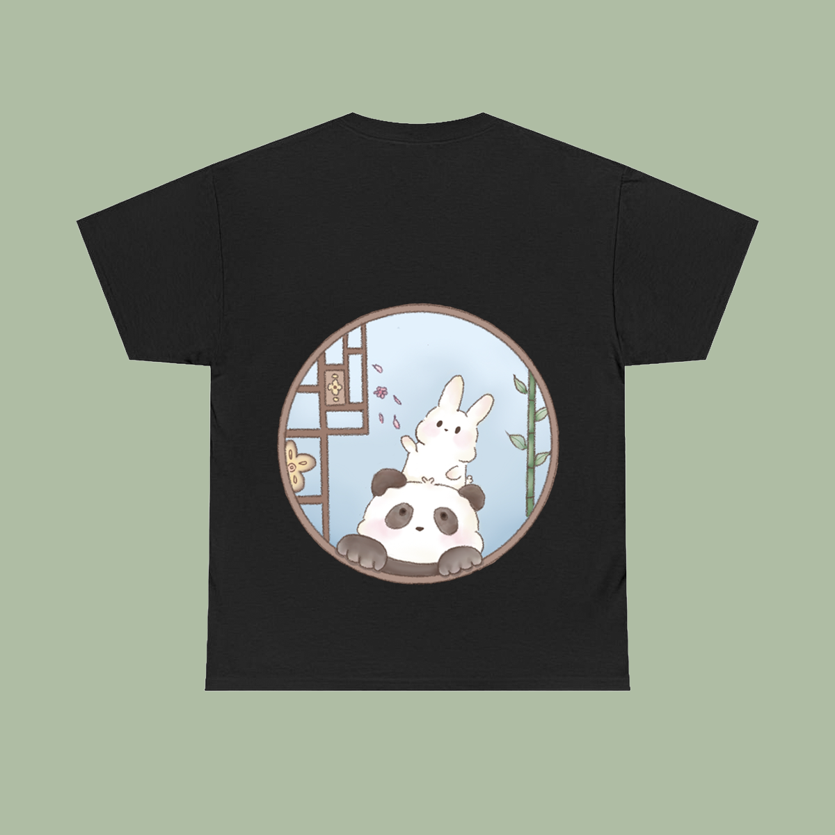 Panda and Bunny T-shirt
