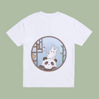 Panda and Bunny T-shirt